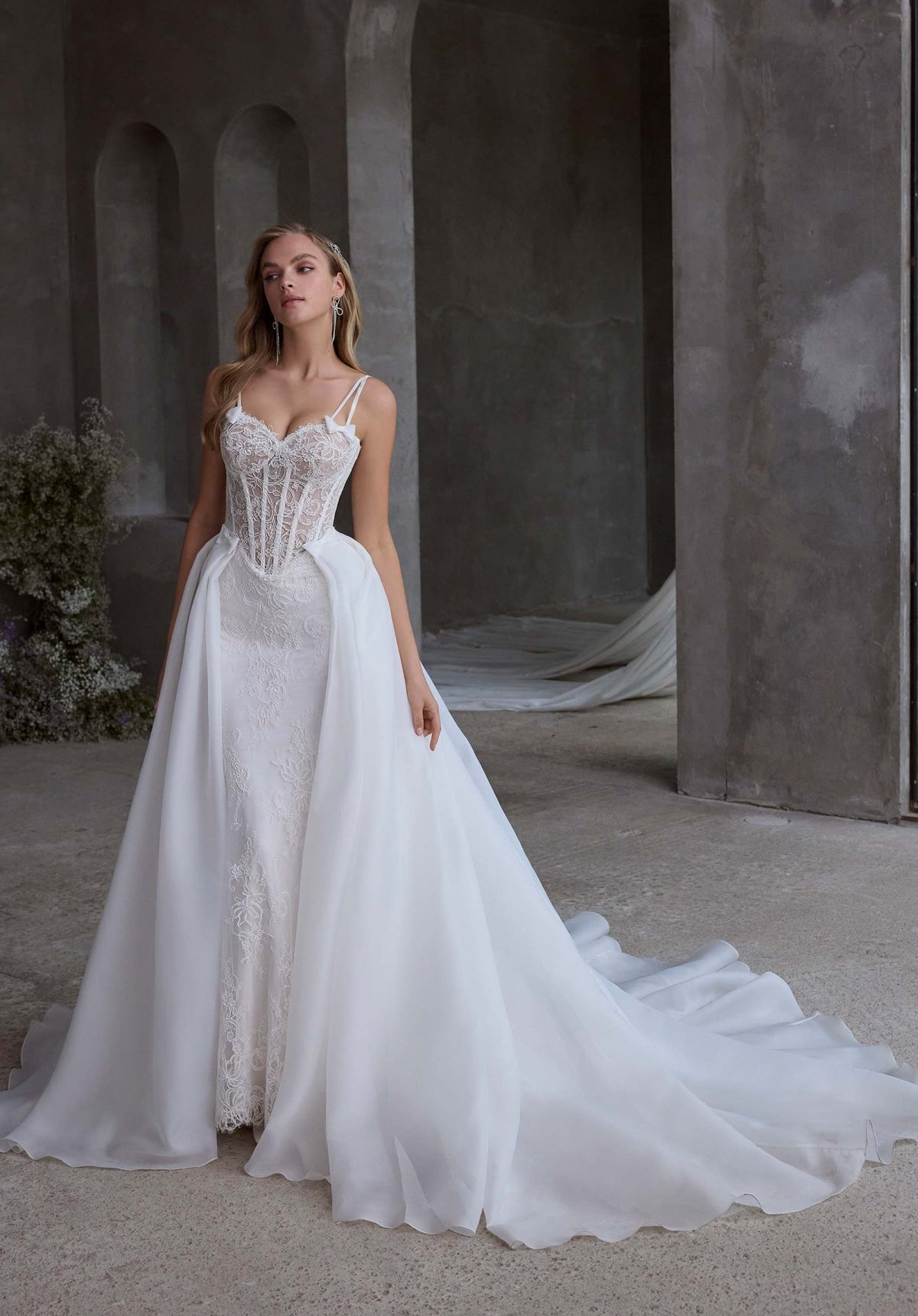 Arty Wedding Dress - Silhouette Dresses