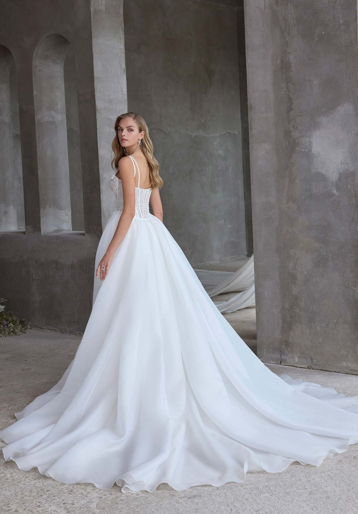 Arty Wedding Dress - Silhouette Dresses