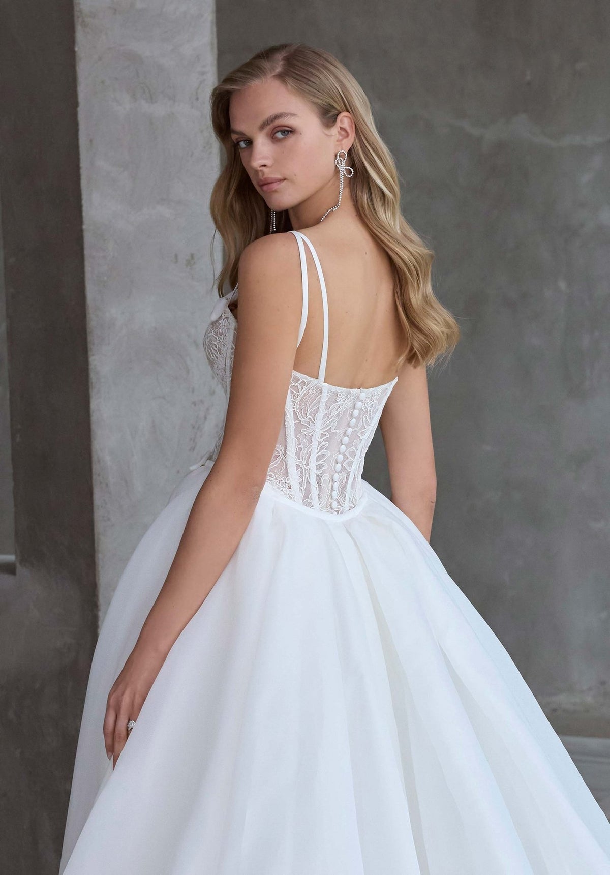 Arty Wedding Dress - Silhouette Dresses