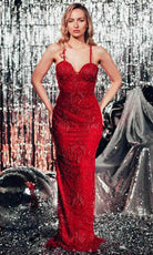 Chic and Holland AF330166 - Sweetheart Neck Sleeveless Prom Gown - Silhouette Dresses