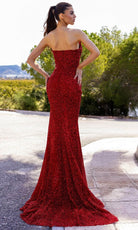 Chic and Holland AR330319 - Sweetheart Strapless Bodice Prom Gown