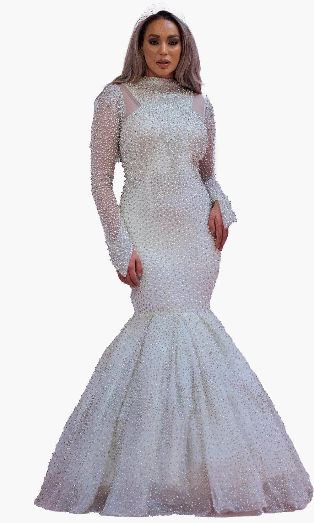 Chic and Holland BR1988 - Beaded Mermaid Bridal Dress - Silhouette Dresses