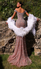 Chic and Holland HF110515 - Beaded Romantic Sweetheart Gown