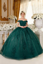 Cinderella Divine 15702 - Ballgown with Delicate Floral Appliques - view 13
