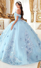 Cinderella Divine 15713 - Sweetheart Ballgown with 3D Floral Appliques - view 5