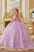 Cinderella Divine 15713 - Sweetheart Ballgown with 3D Floral Appliques - view 7