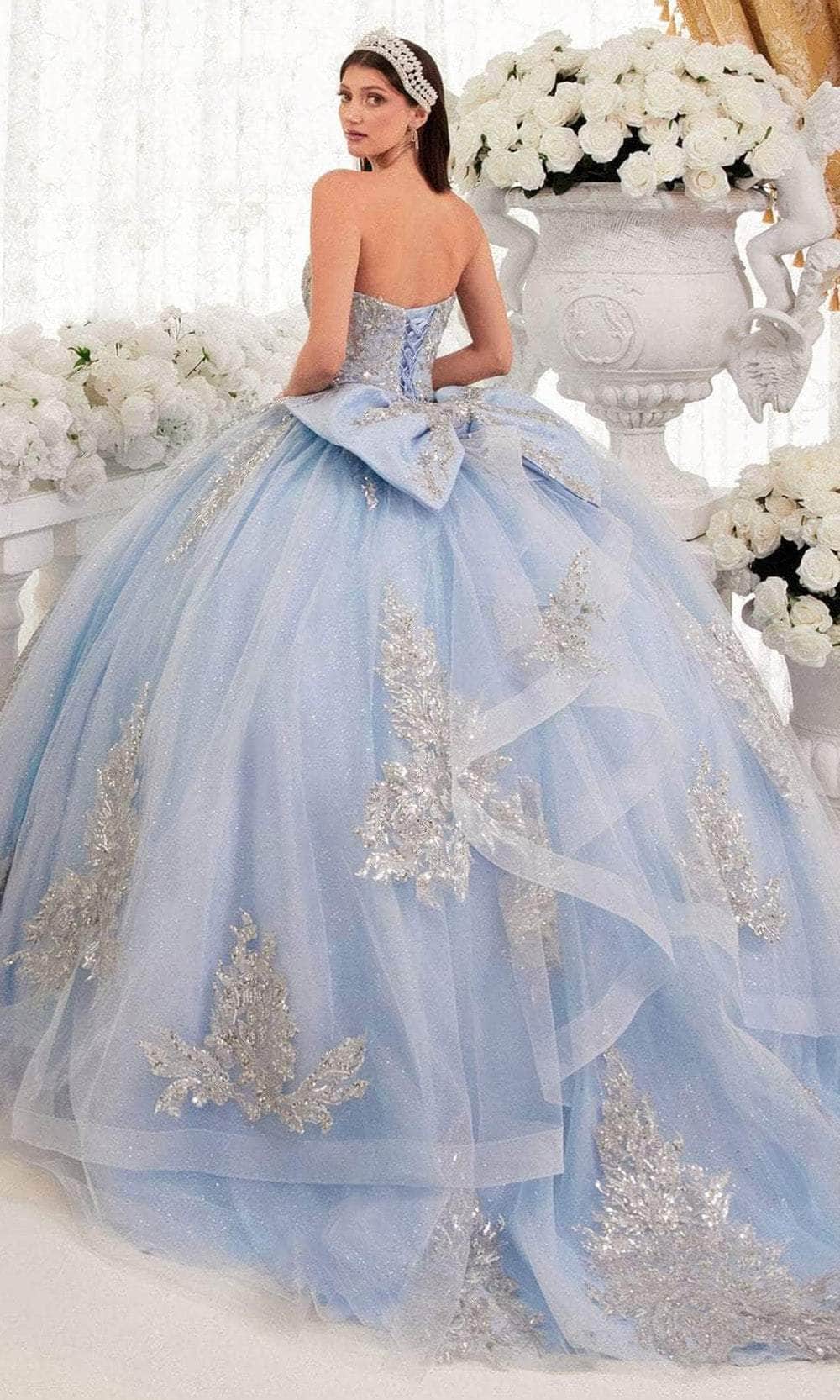 Cinderella Divine 15715 - Sweetheart Bodice Ballgown - view 4