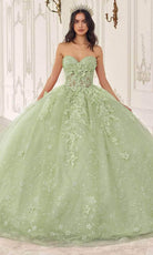 Cinderella Divine 15719 - Ornately Appliqued Ballgown
