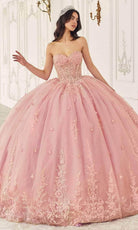 Cinderella Divine 15723 - Ballgown with Embellished Cape - Silhouette Dresses