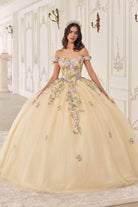 Cinderella Divine 15724 - Floral Multi-Color Ballgown - view 7