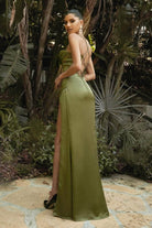 Cinderella Divine 7483 - Draped Corset Prom Dress