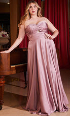 Cinderella Divine 7496C - Knotted Bodice Sweetheart Gown - detail view