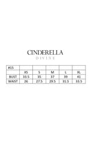 Cinderella Divine - BD104W Sleeveless Satin A-Line Gown - detail view