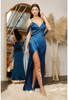 Cinderella Divine BD109 - Cold Shoulder Prom Dress - view 9