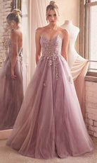 Cinderella Divine C148 - Embroidered A-line Dress