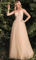 Cinderella Divine CB075 - Deep V-neck Long Gown