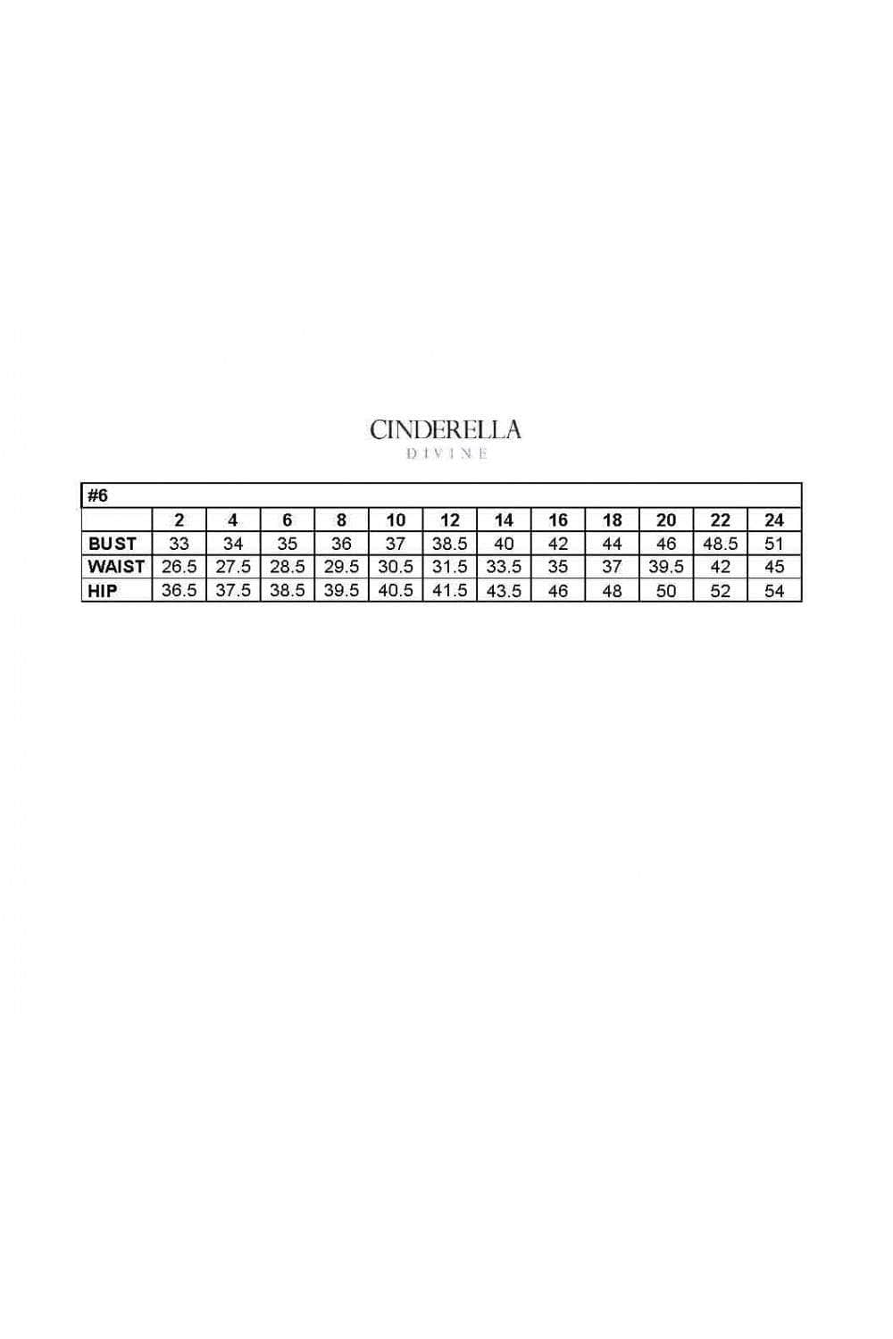 Cinderella Divine CB080 - Off Shoulder Ball gown - view 6