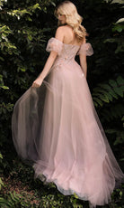 Cinderella Divine CB080 - Off Shoulder Ball gown - back view
