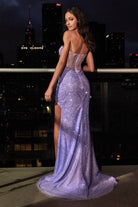 Cinderella Divine CB084 - Sheer Corset Sheath Dress - view 9