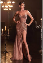 Cinderella Divine CB084 - Sheer Corset Sheath Dress - view 7