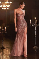 Cinderella Divine CB084 - Sheer Corset Sheath Dress - view 8