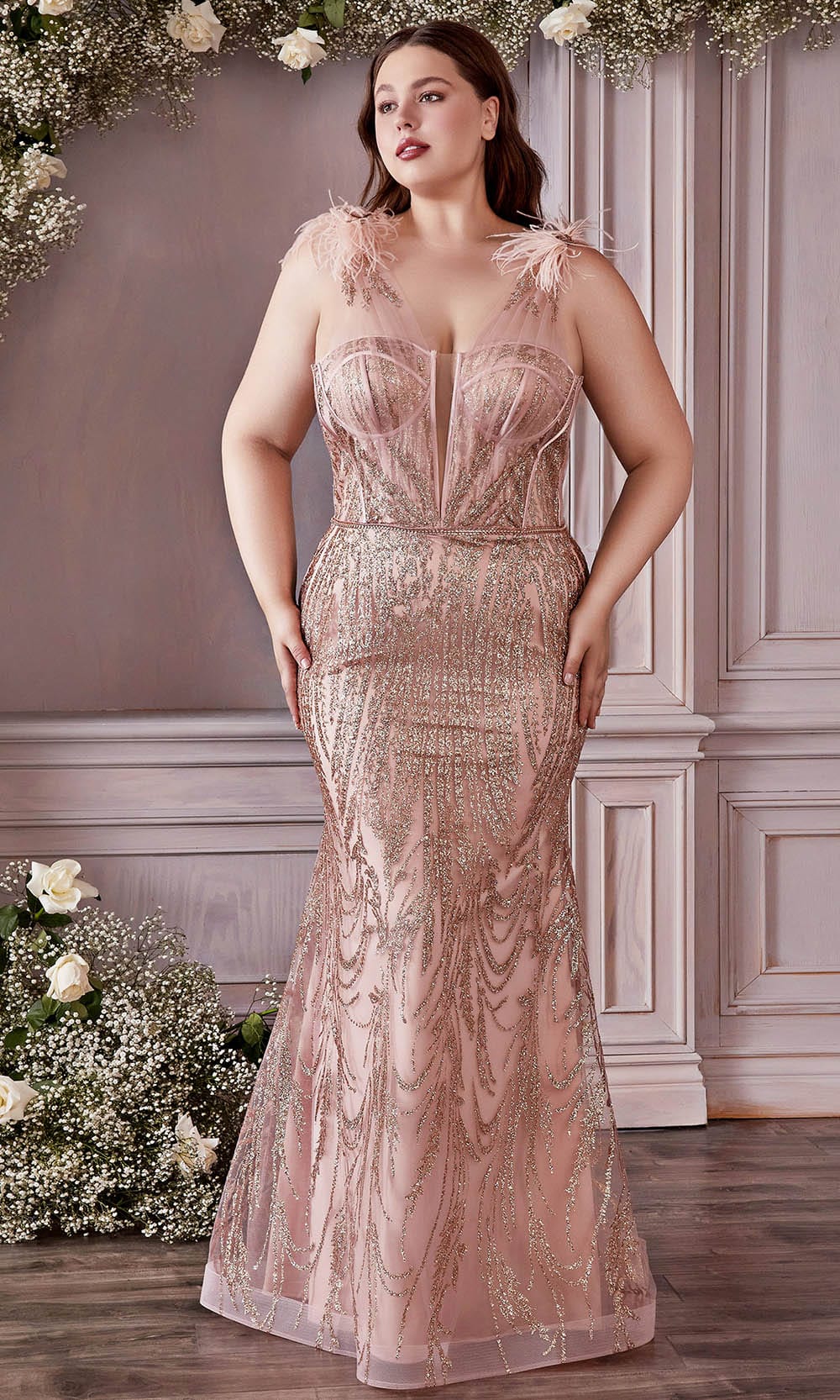 Cinderella Divine CB087 - Sweetheart Long Gown - view 7