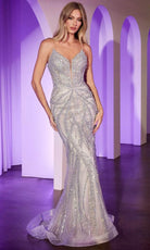 Cinderella Divine CC0688 - Beaded Strapless Long Gown