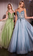 Cinderella Divine CC0881 - Crystal Detail Long Gown