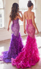 Cinderella Divine CC2308 - Sleeveless Gown with Embellished Detailing