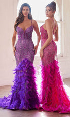 Cinderella Divine CC2308 - Sleeveless Gown with Embellished Detailing - view 14