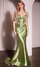 Cinderella Divine CC2397 - Corset Cutout Long Gown