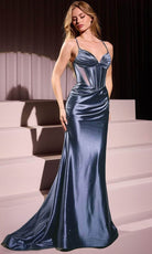 Cinderella Divine CC2397 - Corset Cutout Long Gown - view 9