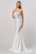 Cinderella Divine CD0179 - Fully Beaded Long Gown
