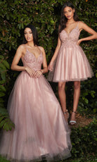 Cinderella Divine CD0190 - Beaded Cocktail Dress