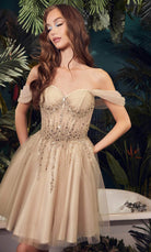 Cinderella Divine CD0211 - Corset A-Line Dress - detail view
