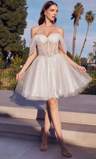 Cinderella Divine CD0211 - Corset A-Line Dress - view 6