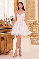 Cinderella Divine CD0213 - Sleeveless with Embroidery Cocktail Dress - view 8
