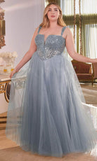 Cinderella Divine CD0217C - Glittered Evening Dress - view 8