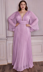 Cinderella Divine CD242C - Bell Sleeve Evening Gown - view 6