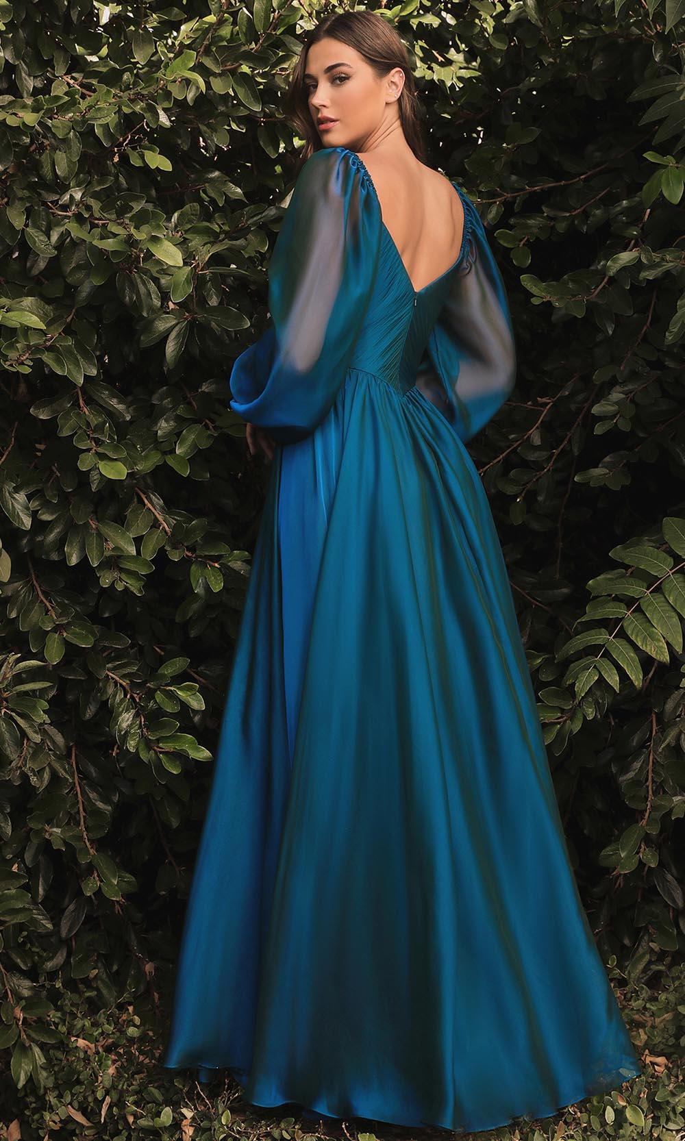 Cinderella Divine CD243 - A-Line Evening Dress - view 12