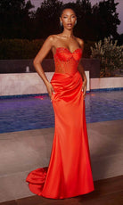Cinderella Divine CD295 - Sweetheart Gown Adorned with Floral Beading - view 13