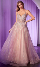 Cinderella Divine CD786 - Crystalline Bodice Long Gown
