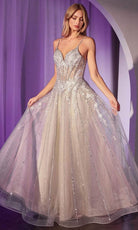 Cinderella Divine CD786 - Crystalline Bodice Long Gown - view 7