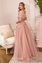 Cinderella Divine - CD955 Strapless Glitter Ballgown - view 5
