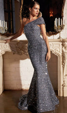 Cinderella Divine CD980 - One Shoulder Evening Gown - view 6