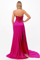 Cinderella Divine CDS411 - Ruched Scoop Formal Gown - view 7