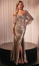 Cinderella Divine CDS499 - Sweetheart Lace Applique Prom Gown