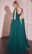 Cinderella Divine CDS509 - A-Line Chiffon Evening Gown