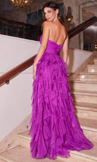 Cinderella Divine CZ0027 - Sweetheart A-Line Evening Dress - detail view