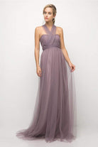 Cinderella Divine - ET322 Sweetheart Neckline Convertible Tulle Gown - view 10